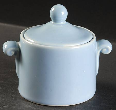 Luray Pastels Windsor Blue Sugar & Lid for Chocolate Set