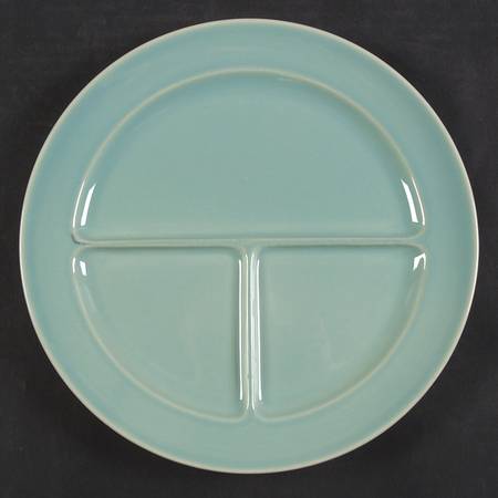 Luray Pastels Surf Green Grill Plate