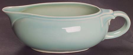Luray Pastels Surf Green Open Sauce Boat