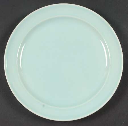 Luray Pastels Surf Green Luncheon Plate