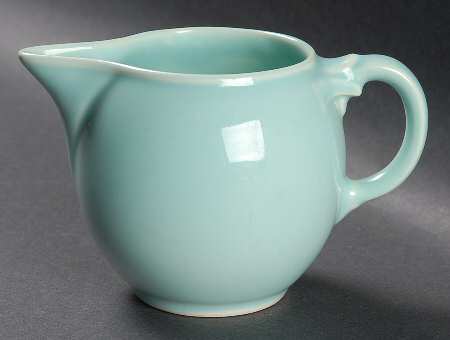 Luray Pastels Surf Green Mini Creamer