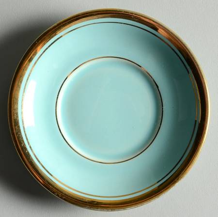 Luray Pastels Surf Green Saucer for Chocolate Cup