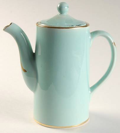 Luray Pastels Surf Green Chocolate Pot & Lid