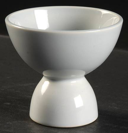 Luray Pastels Chatham Grey Double Egg Cup