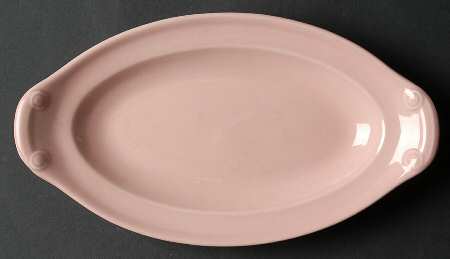 Luray Pastels Sharon Pink Pickle Dish