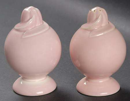 Luray Pastels Sharon Pink Salt & Pepper Set
