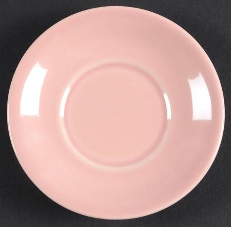 Luray Pastels Sharon Pink Saucer for Chocolate Cup