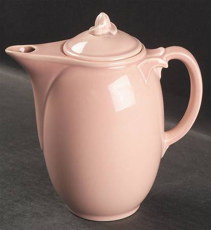 Luray Pastels Sharon Pink Mini Coffee Pot & Lid