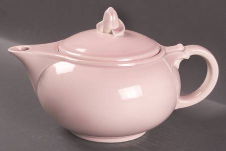 Luray Pastels Sharon Pink Teapot & Lid