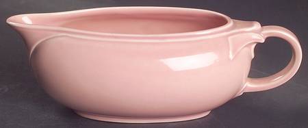 Luray Pastels Sharon Pink Open Sauce Boat