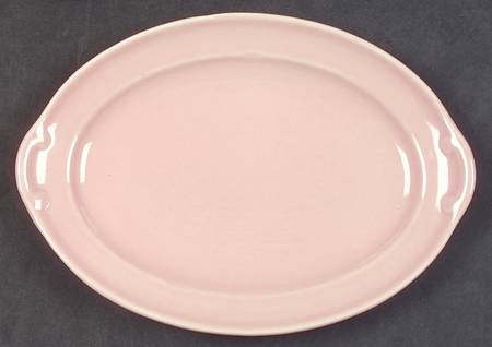 Luray Pastels Sharon Pink 7" Oval Serving Platter