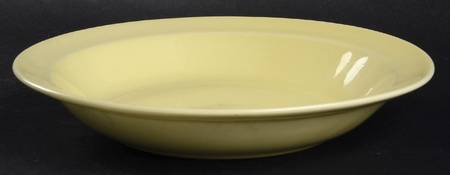 Luray Pastels Persian Cream Yellow Rim Soup Bowl