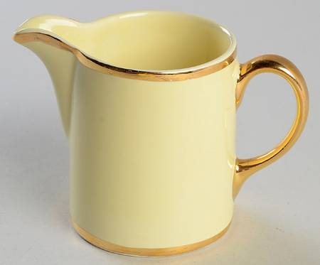 Luray Pastels Persian Cream Yellow Chocolate Set-Creamer