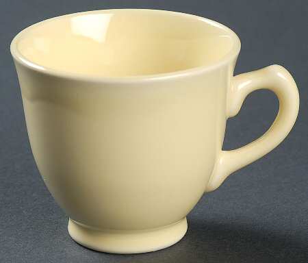 Luray Pastels Persian Cream Yellow Flat Demitasse Cup