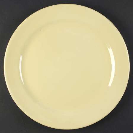 Luray Pastels Persian Cream Yellow 14" Chop Plate (Round Platter)