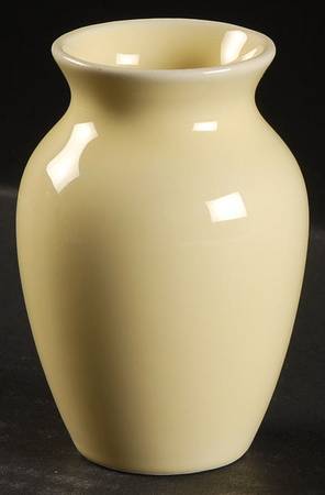 Luray Pastels Persian Cream Yellow Urn Bud Vase