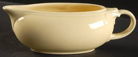 Luray Pastels Persian Cream Yellow Open Sauce Boat