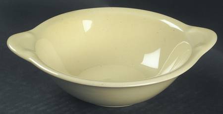 Luray Pastels Persian Cream Yellow Lugged Soup Bowl