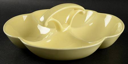 Luray Pastels Persian Cream Yellow 4 Part Relish