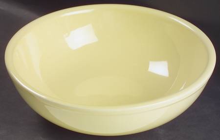 Luray Pastels Persian Cream Yellow 10" Large Salad Serving Bowl