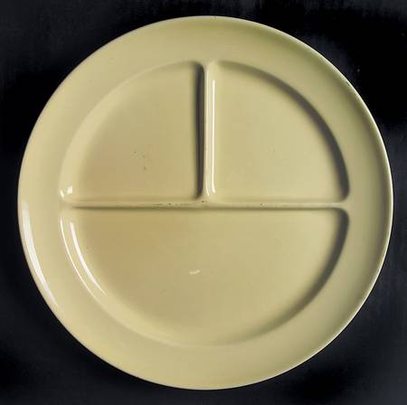 Luray Pastels Persian Cream Yellow Grill Plate