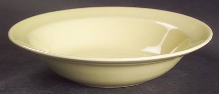 Luray Pastels Persian Cream Yellow Rim Fruit/Dessert (Sauce) Bowl