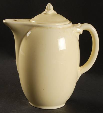 Luray Pastels Persian Cream Yellow Mini Coffee Pot & Lid