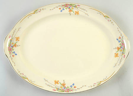 TST120 15" Oval Serving Platter