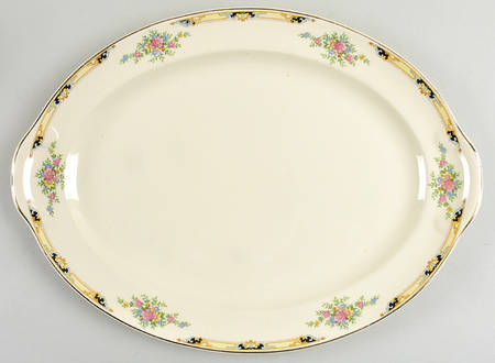 TST134 15" Oval Serving Platter