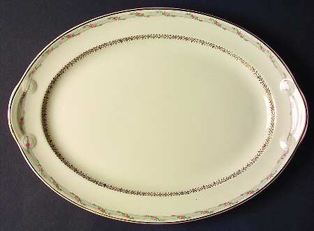 TST172 13" Oval Serving Platter by Taylor, Smith & Taylor (Ts&T)