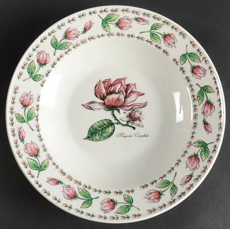 Botanical Gardens Large Rim Soup Bowl