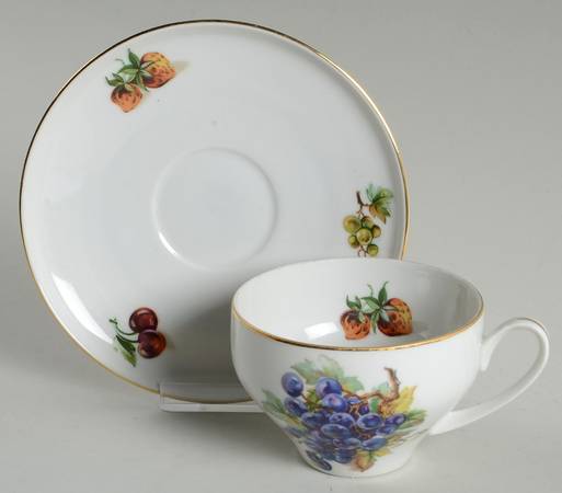 TSC1 Flat Cup & Saucer Set