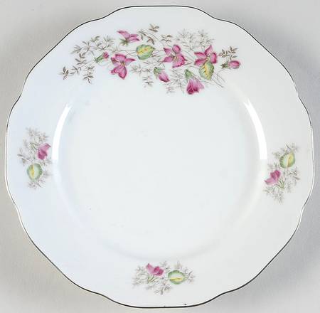 Violet Fantasy Salad Plate