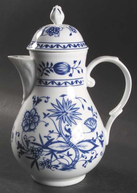 Zwiebelmuster Coffee Pot & Lid