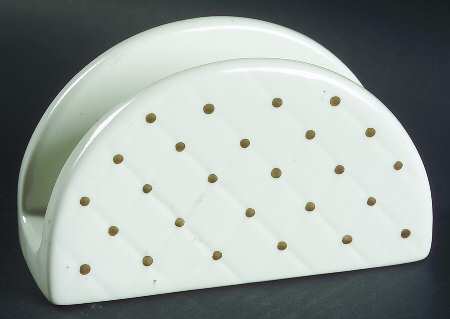 Golden Quilt Napkin Holder