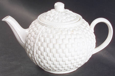 Tiffany Weave Teapot & Lid