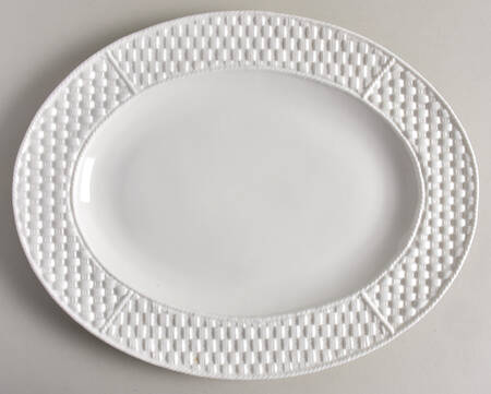 Tiffany Weave 13" Oval Serving Platter