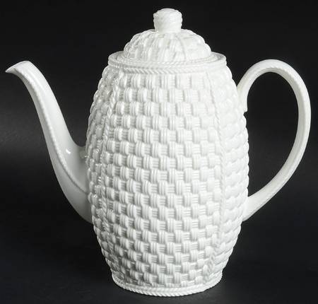 Tiffany Weave Coffee Pot & Lid