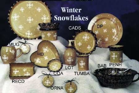 Winter Snowflakes (Made in Mold) by Three Rivers
