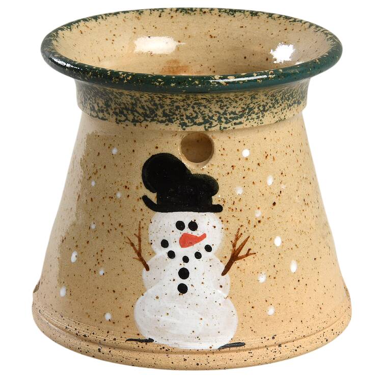Traditional Snowman (Made in Mold) Potpourri Simmerer, No Lid