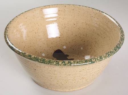 Traditional Snowman (Made in Mold) 7" Round Vegetable Bowl