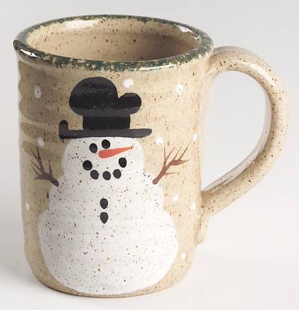 Traditional Snowman (Made in Mold) Mug