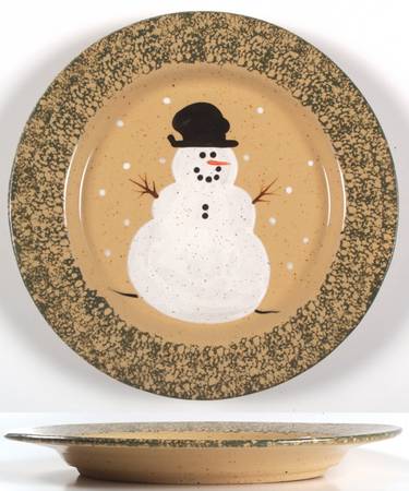 Traditional Snowman (Made in Mold) by Three Rivers