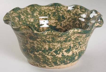 Traditional Snowman (Made in Mold) Chip/Dip Bowl