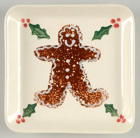 Jolly Gingerbread (Made in Mold) by Three Rivers