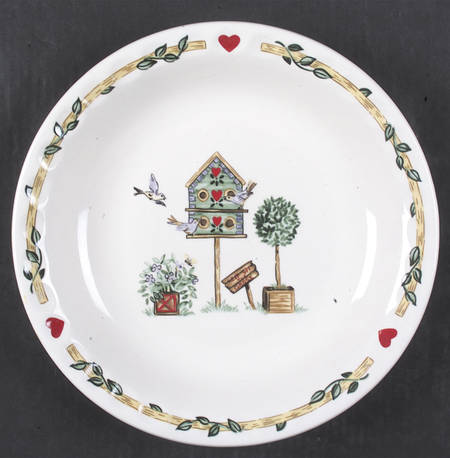Birdhouse Pie Serving Plate