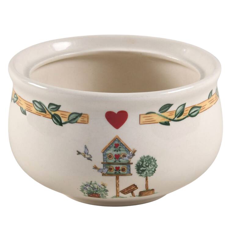 Birdhouse Sugar Bowl No Lid