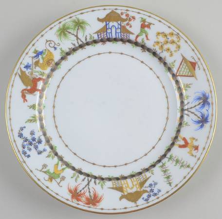 Cirque Chinois 10" Decorative Plate "NOT FOR FOOD CONSUMPTION"