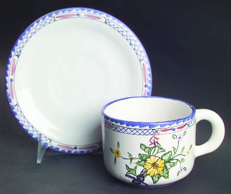 Lisbon Breakfast Cup & Saucer Set