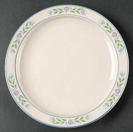 Laurel Hearts Salad Plate